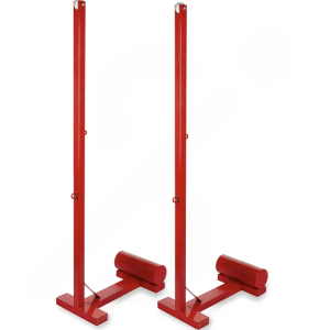 پایه تور بدمینتون متحرک ایران اسپورتر جفتی متوسط | قرمز