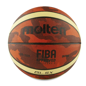 توپ بسکتبال طرح مولتن GL5X سایز 5 | نارنجی/زرد