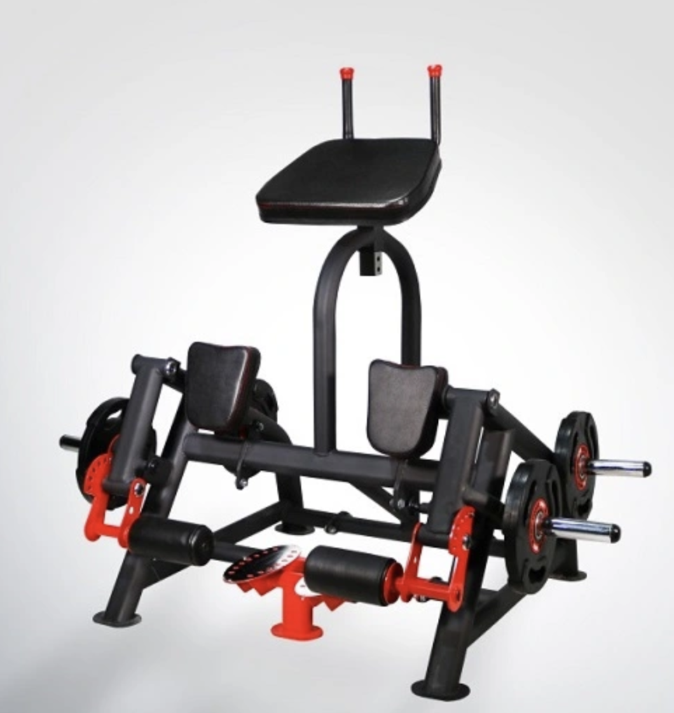 دستگاه پشت پا ایستاده وزنه آزاد