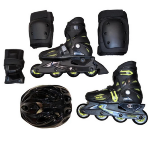 اسکیت کفشی روسز مدل orlando 35-40 به همراه کلاه و لوازم ایمنی