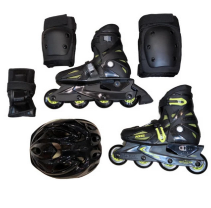 اسکیت کفشی روسز مدل orlando 35-40 به همراه کلاه و لوازم ایمنی