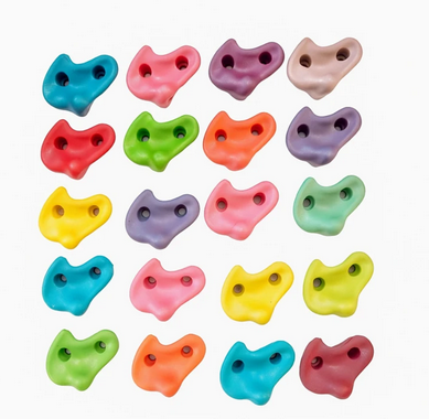 گیره صخره نوردی مدل پلاس بسته 20 عددی